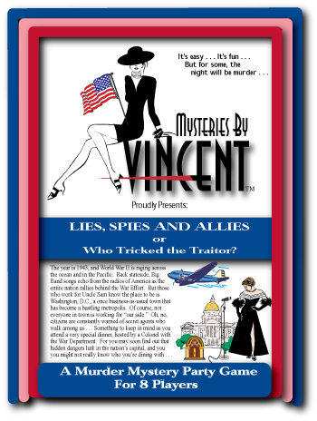 1940s WWII murder mystery games