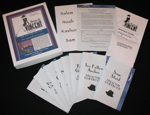 Maltese Falcon spoof mystery party